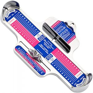 shoe size measuring devide