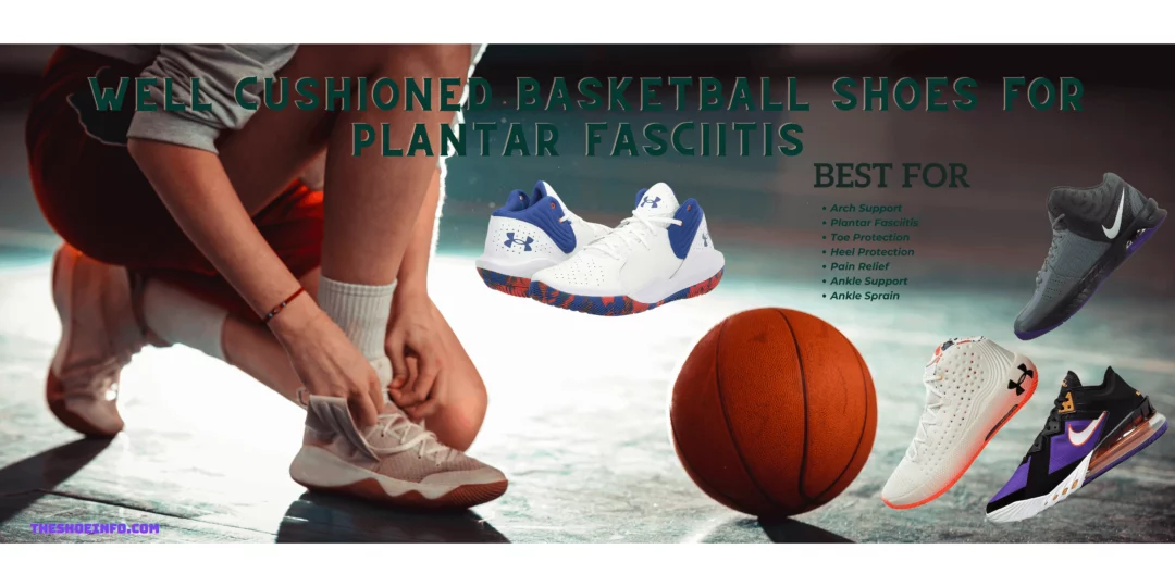 Well-Cushioned-Basketball shoes